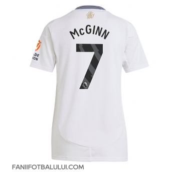 Aston Villa John McGinn #7 Tricou Fotbal Replică 2024-25 Femei Deplasare